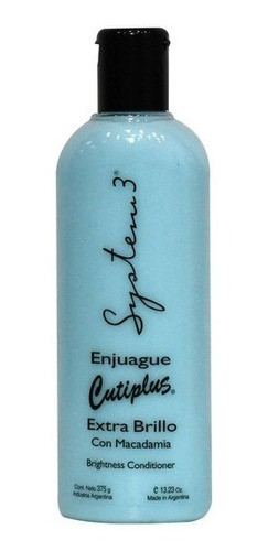 System 3 Enjuague Cutiplus Extra Brillo Macadamia X375g 0