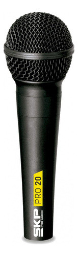 Microfone Vocal De Mão Dinâmico Profissional C/fio Pro20 Skp 0
