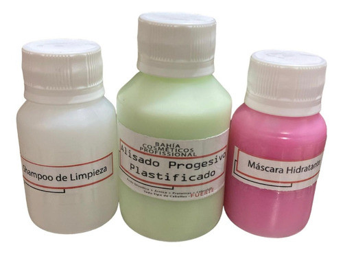 Kit Progresivo Plastificado 100ml Bahía Profissional 0