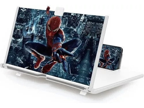 Pantalla Lupa Parlante Para Celular Plegable Bluetooth Usb 0