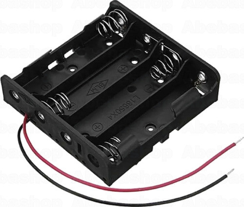 Holder Baterías Cuadruple 18650 Apilamiento 0