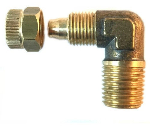 Codo Rápido Completo 6mm 1/8 Bspt, Latón 0
