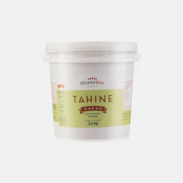 Creme De Gergelim Tahine Cacau Sésamo Real 3,3kg - Nature 0