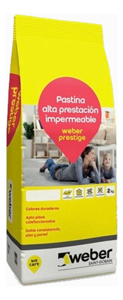 Weber Color Pastina Prestige Roble 2kg 0