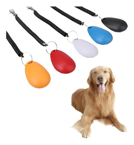 5 Adiestramiento De Mascotas Universal Clicker Botón Grande 0