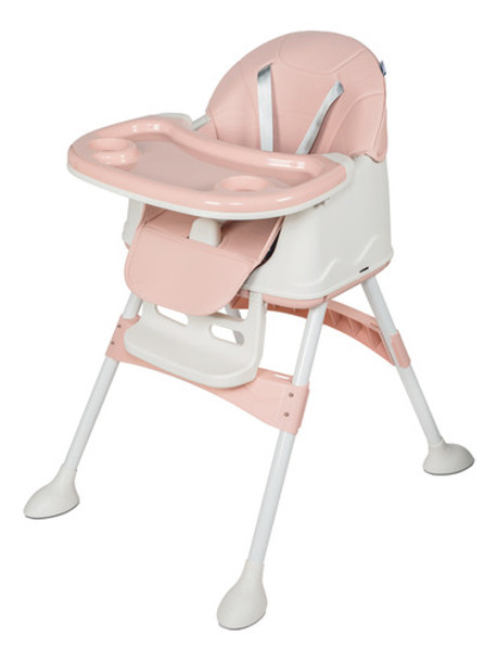 Cadeira De Alimentação Portátil Bebê Honey Rosa Maxi Baby 0