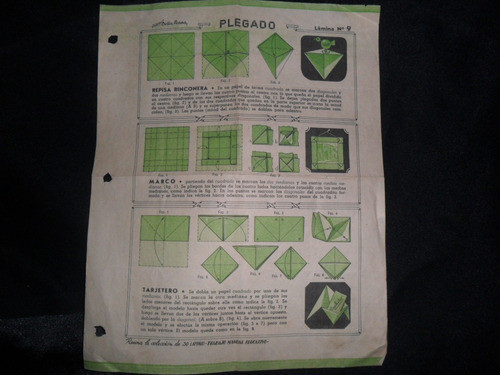 Editorial Della Penna Plegado De Papel Repisa Marco Tarjeter 0