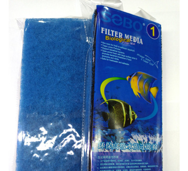 Esponja Sobo Doble 32x12x2cm Repuesto Filtro Acuario Peceras 0