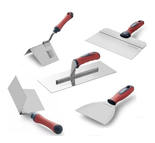 Kit Durlock Herramientas Bremen 5pz Espatulas 0