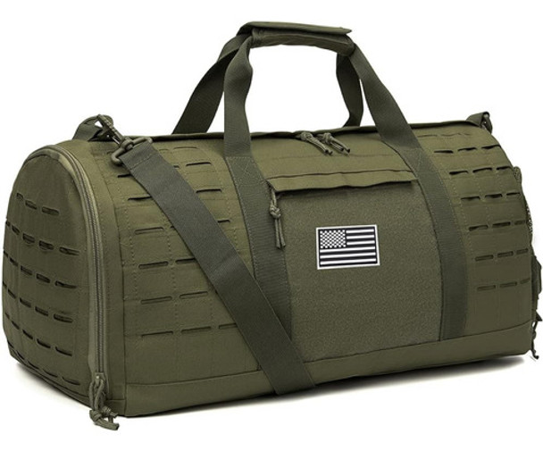 Qt&qy 40l Bolsa De Lona Táctica Militar Para Hombres Bolsa D 0