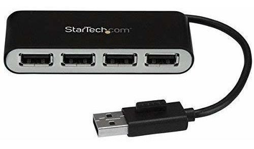 Startech. Com 4 port Hub Usb Con Cable Integrado  bus-po 0