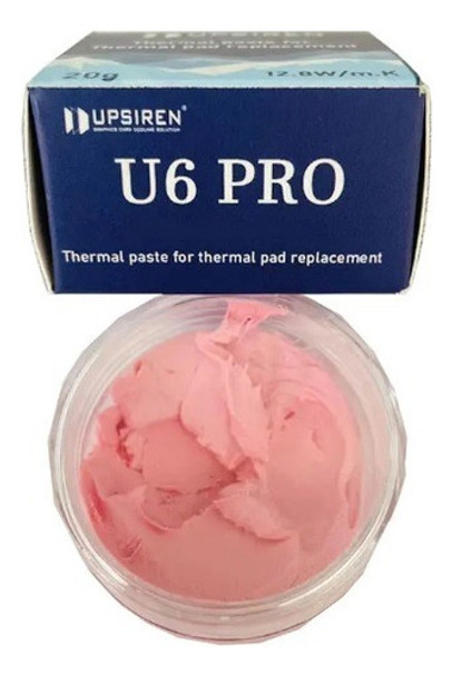 Thermal Pad Upsiren U6 Pro, P. Note Gamer Pasta 20g 12.8w/mk 0