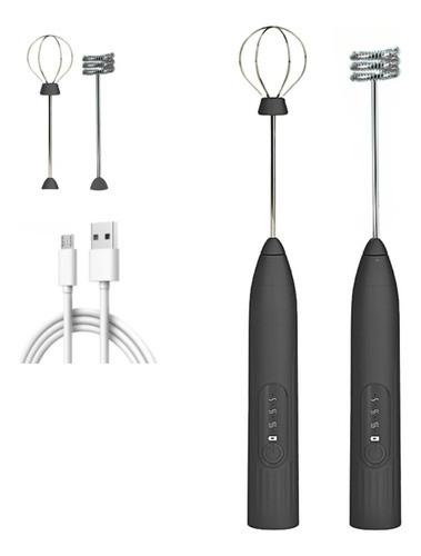 Mini Mixer Usb Recarregável - Batedor Portátil Elétrico 0