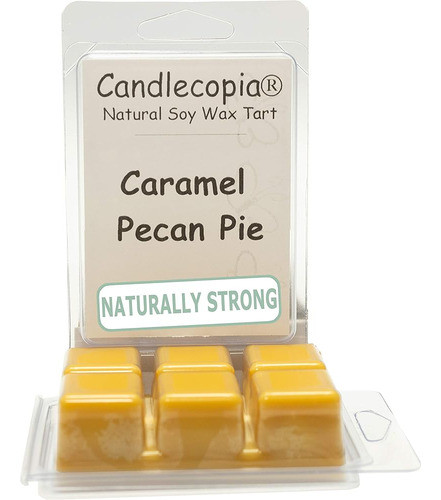 Candlecopia Caramel Pecan Pie Fuertemente Perfumado Derretid 0