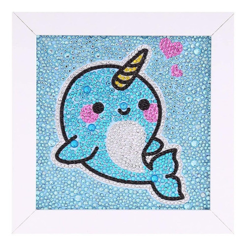 Kit De Pintura Con Diamantes 5d Narval 15x15 Cm 0