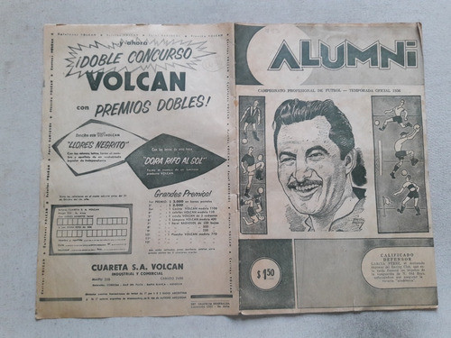 Revista Alumni Nº 793 Octubre 1956 - Campeonato Futbol 1956 0