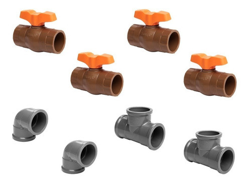 Kit Pvc Soldable 50mm Instalación Piscina Pileta Tigre 512 0