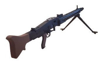 Replica Ametralladora Mg 42 Ejercito Aleman 2da. Guerra 3d 0