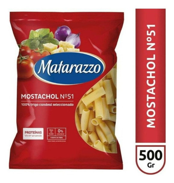 Fideos Mostachol Matarazzo N51 X 500 Gr Pack X 10 U 0 Fideos Mostachol Matarazzo N51 X 500 Gr Pack X 10 U 0
