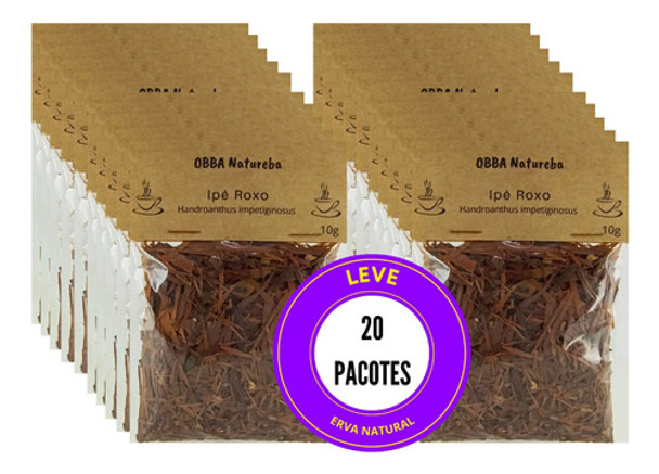 Kit 20 Chás Ipê Roxo | Piúna-roxa | Ipê-de-minas | Legítimo 0