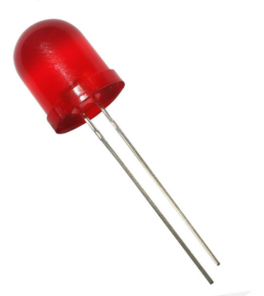 Diodos Led 10 Mm Redondos Color Rojo Pack X10 Unidades 0 Diodos Led 10 Mm Redondos Color Rojo Pack X10 Unidades 0