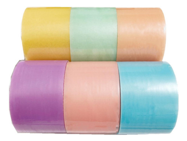 6 Peças De De Bola Pegajosa Engraçadas, Coloridas De 0