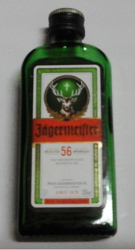 Botella 10 Cl. Vacia Licor Jagermeifter 0
