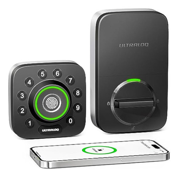 Ultraloq Smart Lock U-bolt Pro, 6 En 1 Cerradura 0