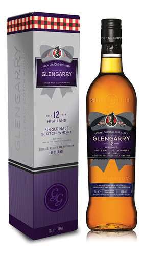The Glengarry 12 Años Single Malt 700ml 0
