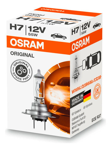 Lampara Osram H7 12v 55w Px26d 0