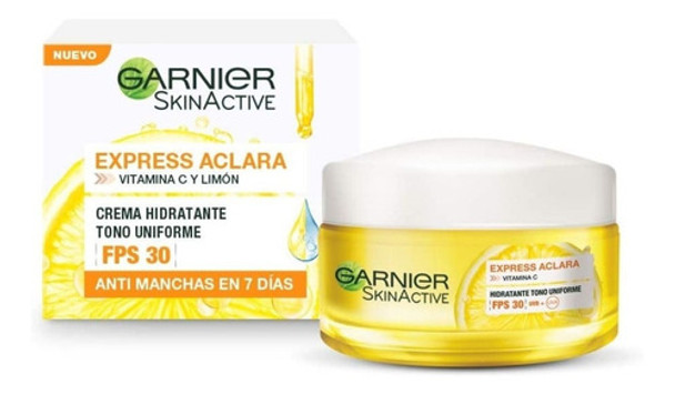 Garnier Skinactive Crema Express Aclara Fps 30 Nuevo 0