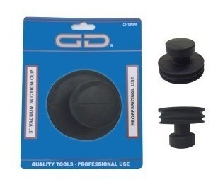 Ventosa De Goma Saca Bollo 75 Mm Y  Parabrisas Gd Art 494 0