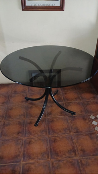 Mesa De Vidrio Redonda 0