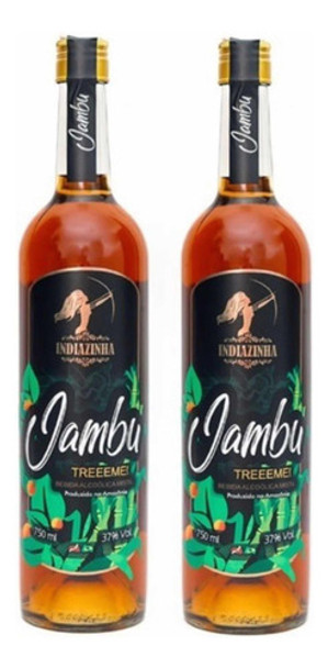 Kit Com 2un Cachaça Jambu 750ml 0