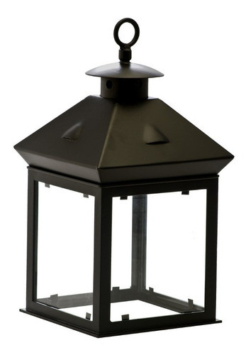 Farol De Interior Cuadrado Para Colgar En Hierro 0