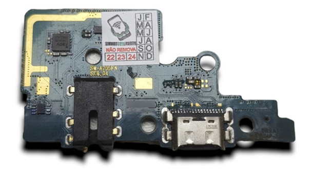 Placa De Carga Samsung Galaxy A70 Original 0