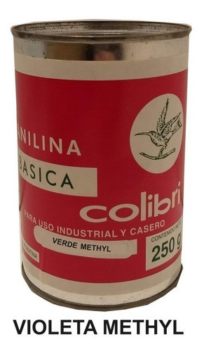 Anilina Basica Colibri X 250 Grs Violeta Methyl 0