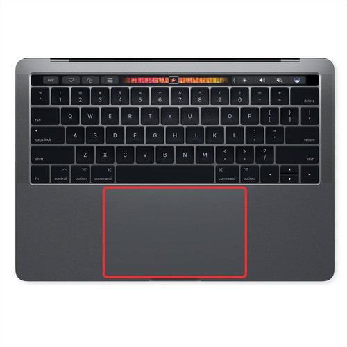 Trackpad Macbook Pro A1989 A2159 2016 2017 2018 Space Gray 0