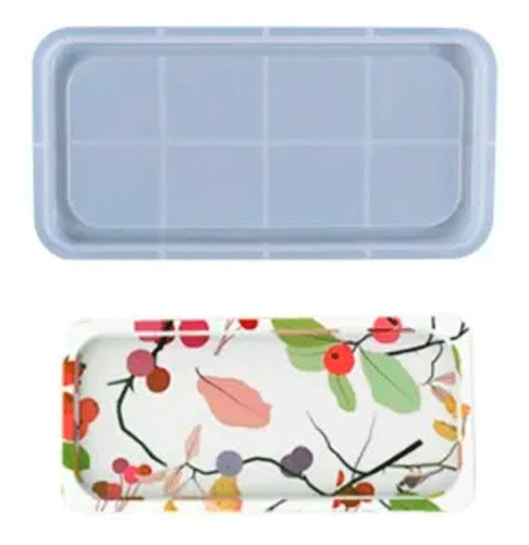 Molde De Silicone Formato Bandeja Retangular Modelo 2 0