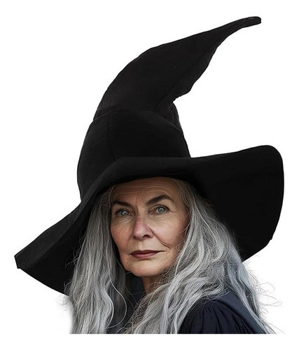 Chapéu De Bruxa De Halloween, Chapéu Grande De Bruxa 0