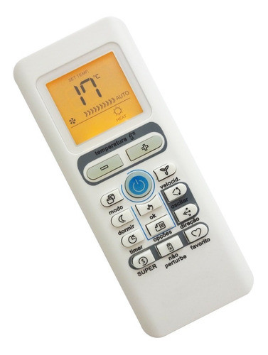 Controle Remoto Ar Condicionado Multisplit Springer Midea 0