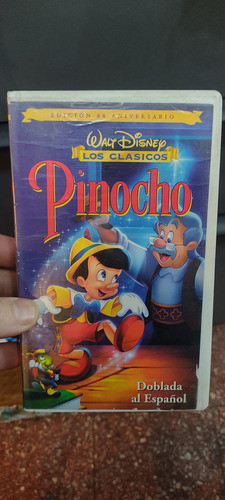 Película Pinocho Vhs 0