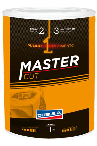 Pasta Depulir Fina Para Auto Master Cut Doble A X 1kg 0