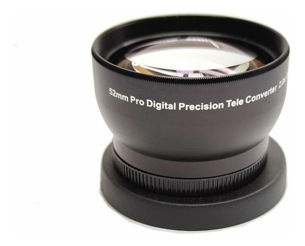Lente Tele Objetiva 2x 52mm Ou 49mm Nikon Sony Etc 0