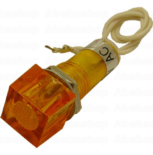 Lampara Ambar Cuadrada Señalizadora Señalizacion 220v-p 0