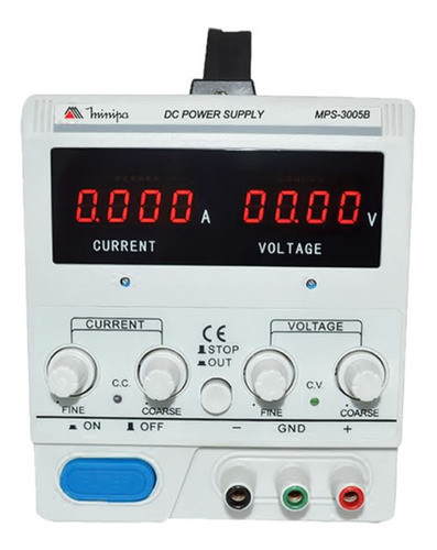 Fonte De Bancada Dc Regulável 30v 5a Minipa 0