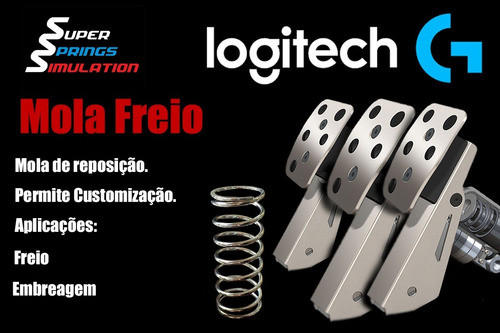 Mola De Compressão - Freio Pedal Logitech G-25/27/29/920 0
