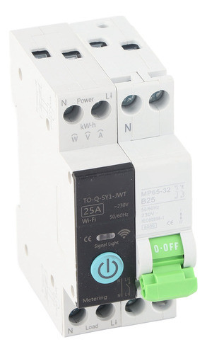 Disjuntor Inteligente De Wifi Com Controle Remoto De Medição 0