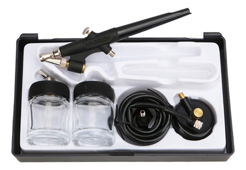 Pulverizador De Tinta Single Cake Paint Air Set Brush Action 0