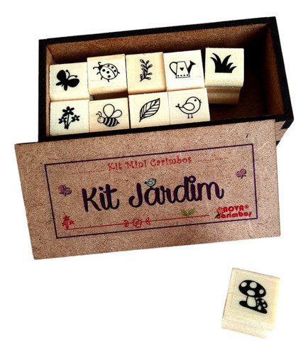 Kit Carimbos - Jardim 0